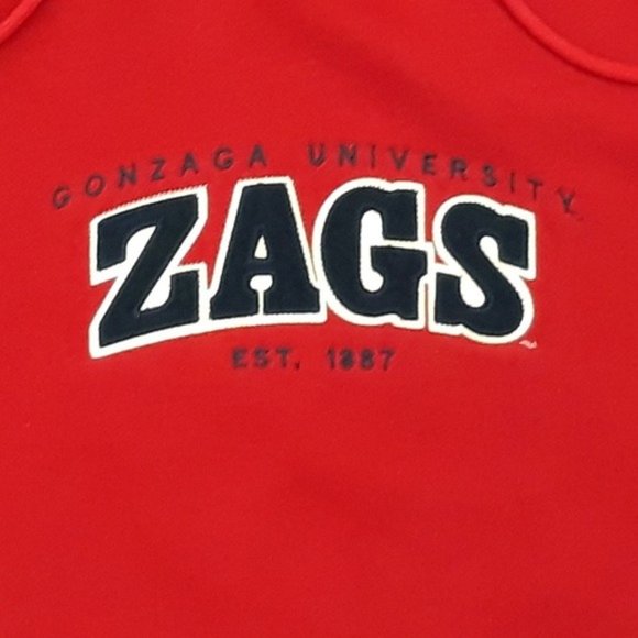 Gonzaga University Red Sz. M Sweatshirt Jansport - Picture 2 of 5